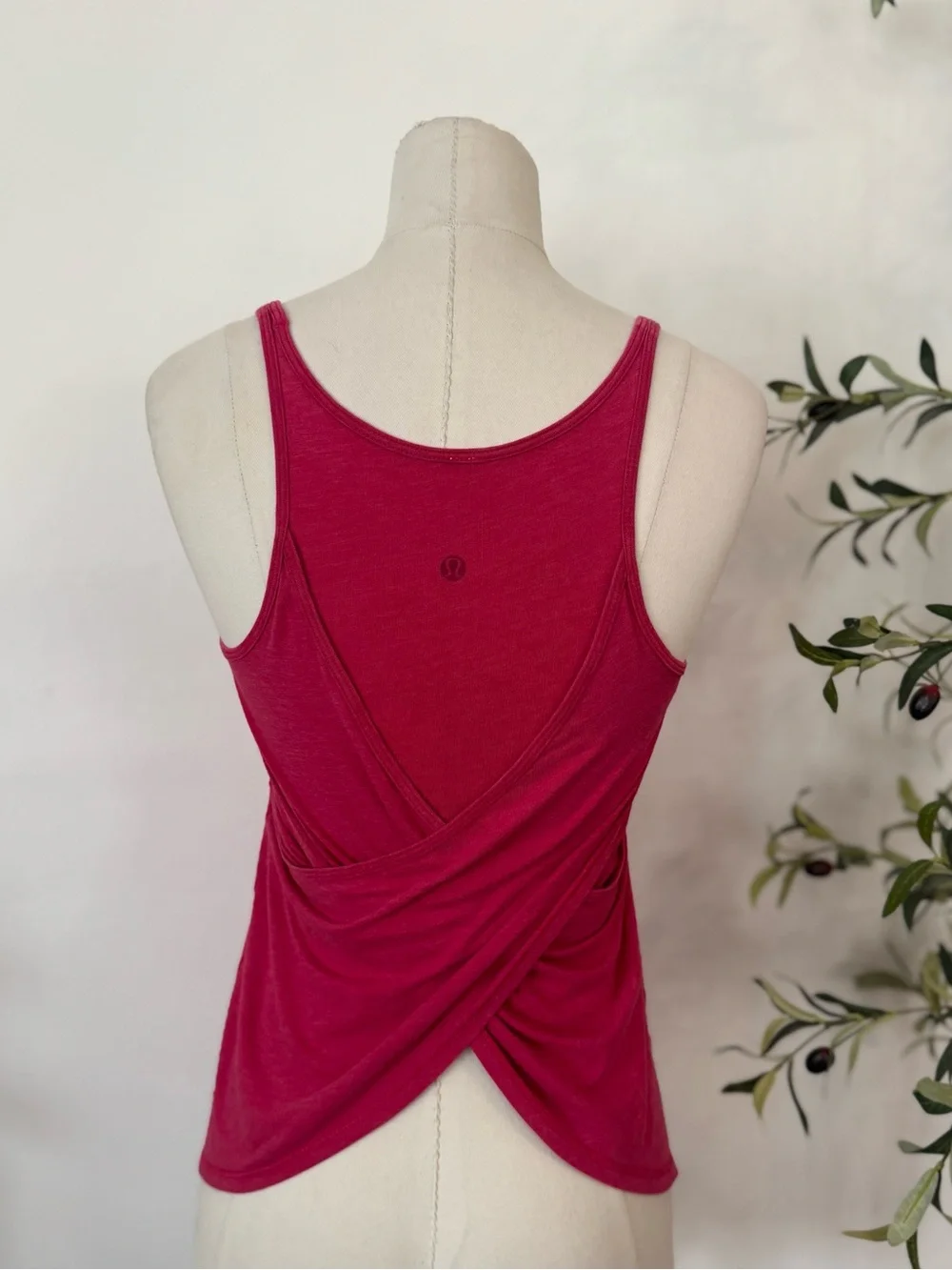 Lululemon Vita Racer Tank Heathered Bumble Berry Size 4